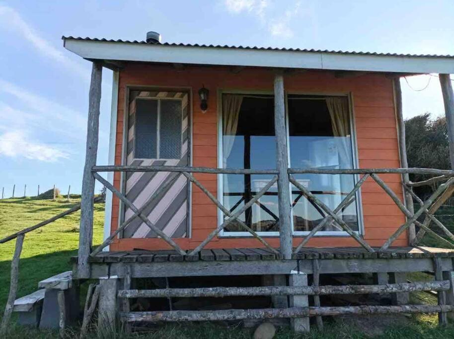 Ferienwohnung Cabana Pumillahue Rural Ancud Exterior foto